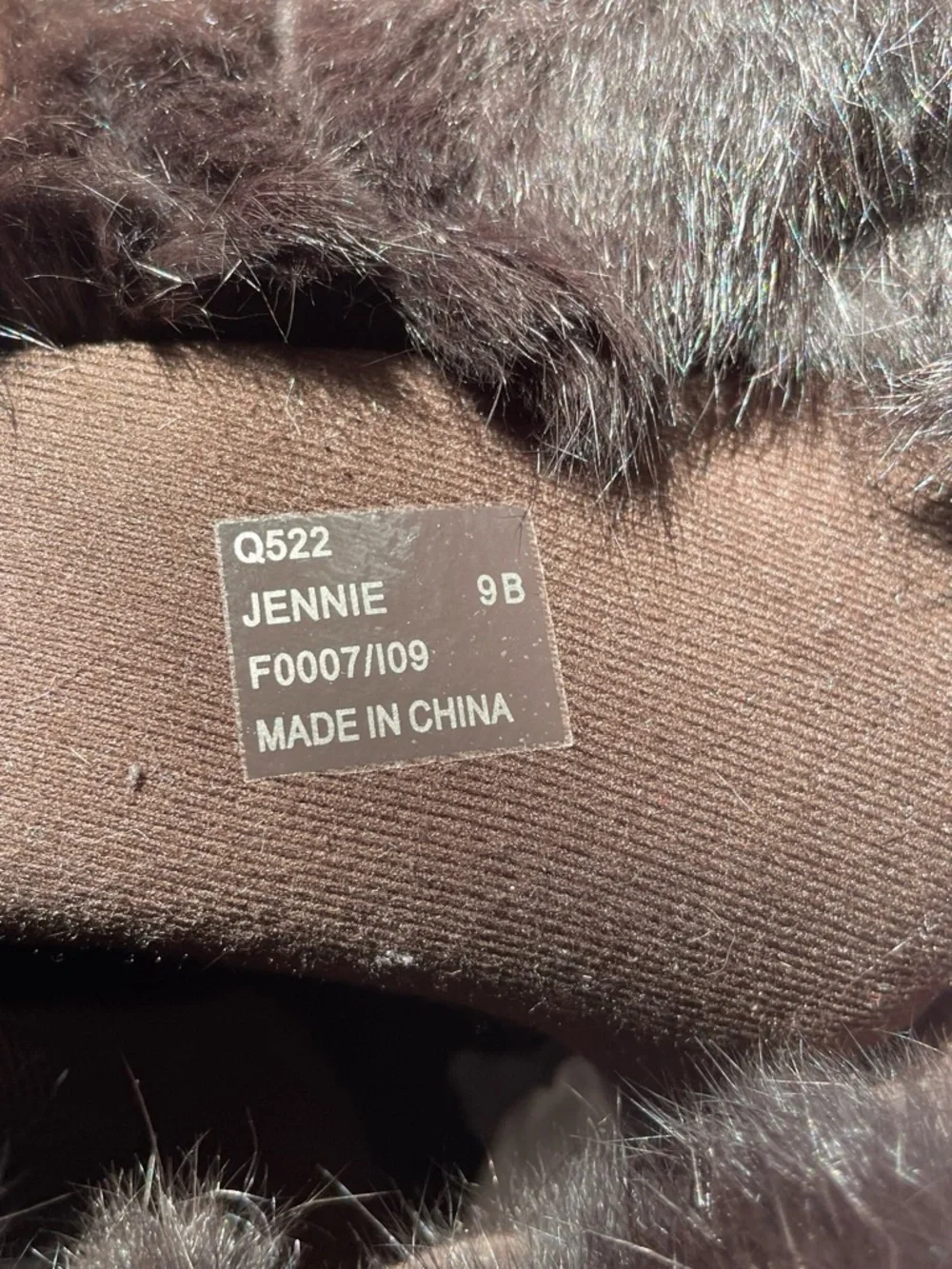Coach Jennie Q522 Signature Monogram Fur-Trim Winter Boots Women’s Size 9B